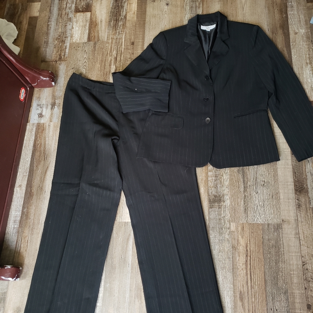 Le Suit pinstripe suit